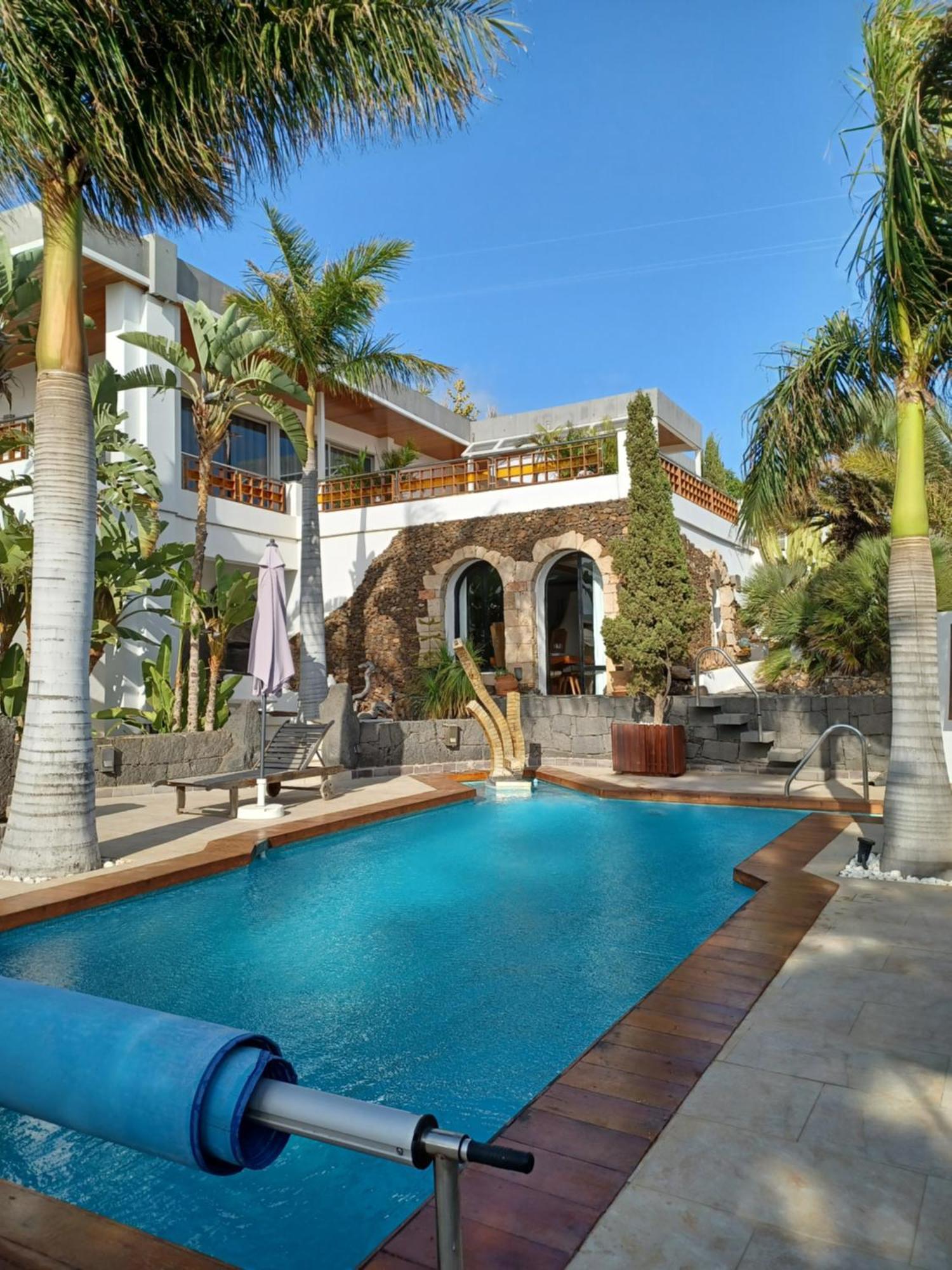 Villa Niki Mit Beheiztem Gemeinschaftspool Fuer 2 Appartments Las Breñas 객실 사진